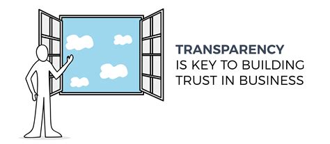 Transparency and Trust: The Cornerstones of .